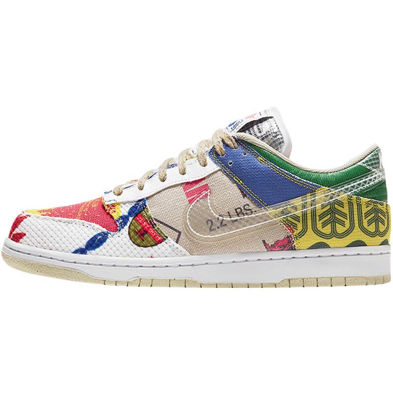 烽火体育 Nike Dunk Low 超级市场 城市集市运动板鞋 DA6125-900 - 图3