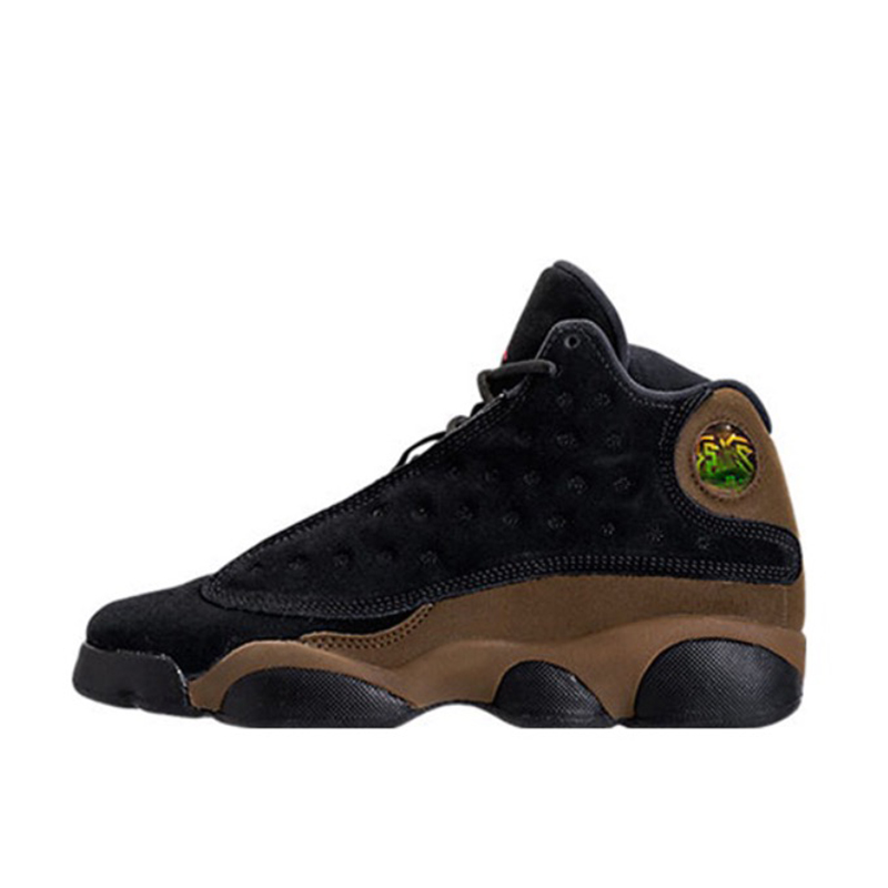 瑕疵清仓 Air Jordan 13 Retro AJ13橄榄绿篮球鞋884129-006-图3