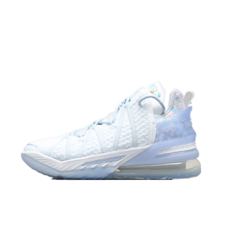 烽火 NIKE LEBRON 18 詹姆斯18 LBJ18 黑紫高帮鸳鸯 DB8148-001 - 图3