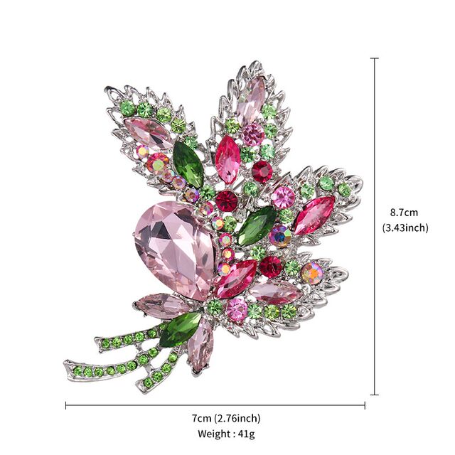 Fresh Alloy Women's Flower Brooch Pin