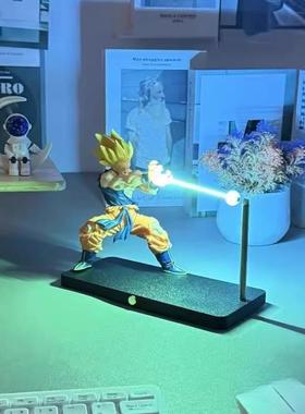 七龙珠磁悬浮夜灯冲击波摆件礼物