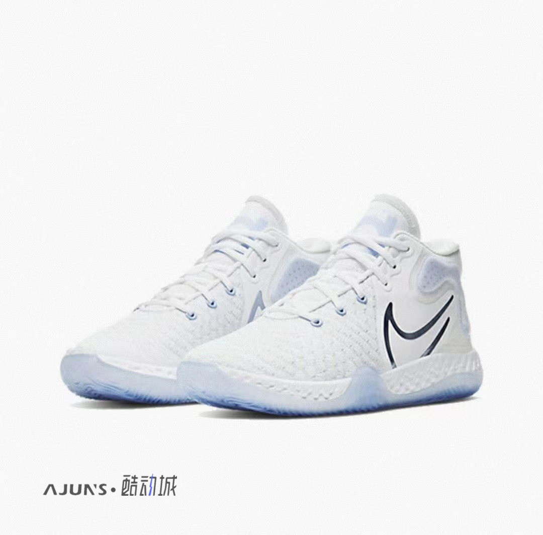 Nike/耐克 Trey5 ep杜兰特中帮缓震复古篮球鞋男女同款CK2089-100 - 图2