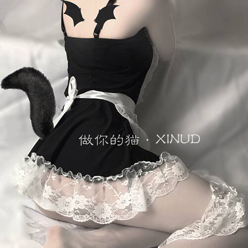 做你的猫：沦陷甜心宝贝女仆装cos内衣性感服装私房可爱睡衣女夏 - 图3