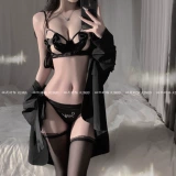 Оригинальный сексуальный ремень с бантиком, бюстгалтер, комплект