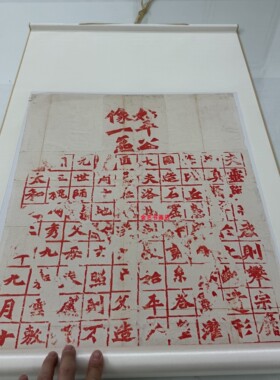 北魏始平公造像记龙门二十品拓片