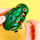 Bouncing tin frog children's educational toy