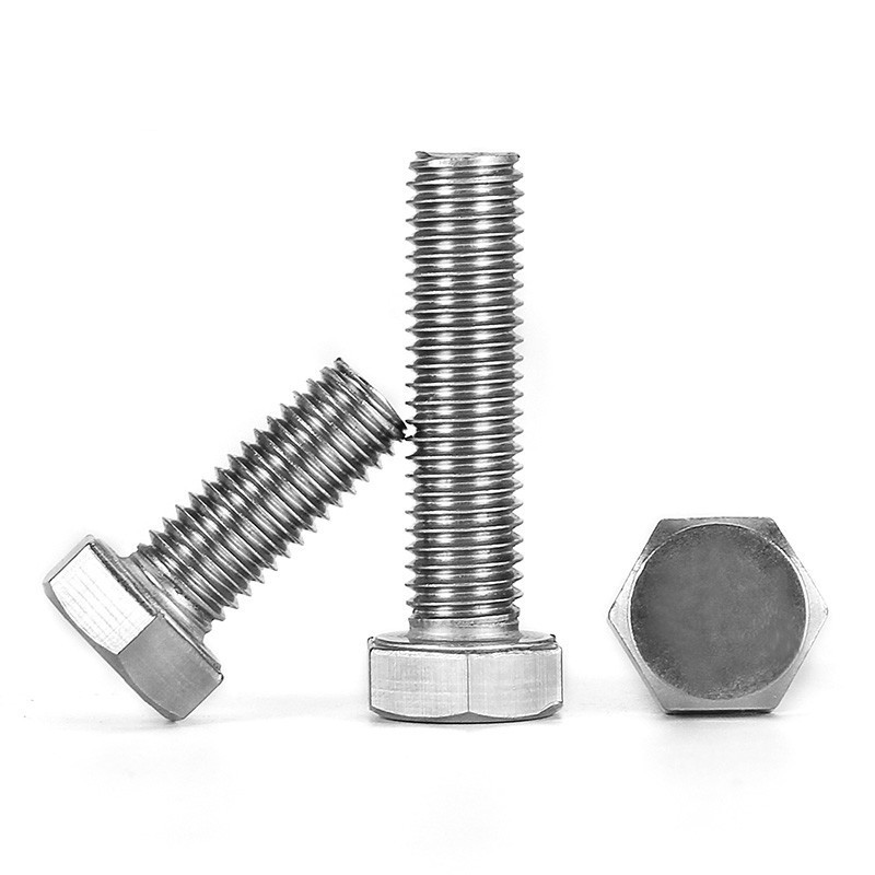 A4-80不锈钢外六角螺栓高强度316L六角头螺丝M6M8M10M12M16M20M24 - 图1