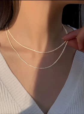 波光粼粼高级感项链