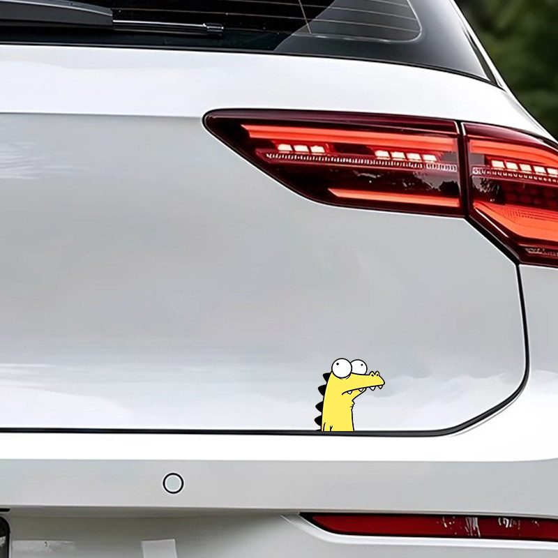 卡通搞怪长颈鹿表情包汽车装饰贴纸三角窗防水贴动漫风格贴纸,淘宝优惠券,粉丝福利购,淘宝优惠卷