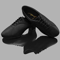 Mar Din Dance Shoes Full Bull Leather Mens Latin Dance Shoes Matt Lacquer Leather Three World Champion Dorin co-models