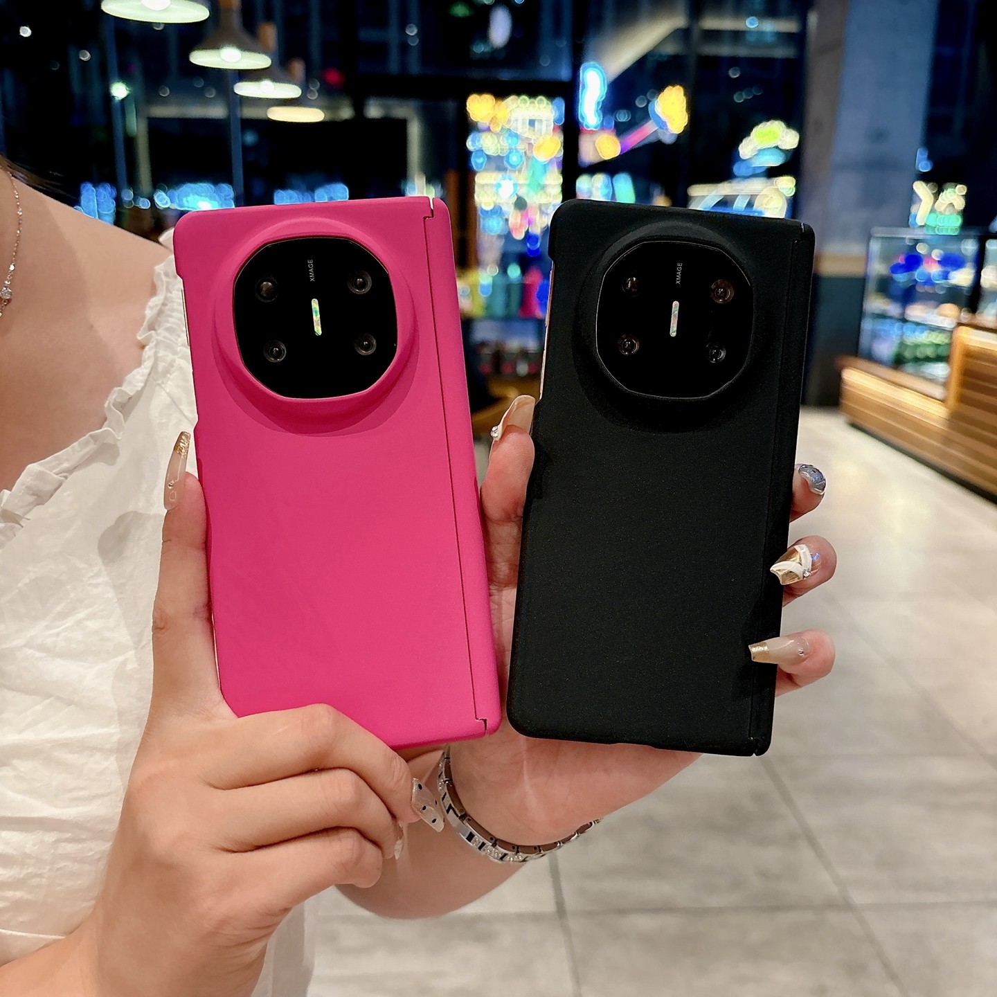 磁吸中轴适用华为matex6手机壳新款折叠屏mate典藏版x5肤感磨砂metax3不粘指纹X6全包超薄mata男款女生保护套,淘宝优惠券,粉丝福利购,淘宝优惠卷