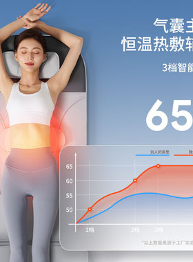 多功能按摩床垫全气囊家用按摩器头部颈部腰部背部推拿全身按摩垫