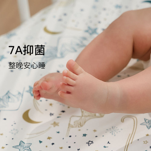 Nest Designs婴儿床笠双层新生儿床上用品婴儿宝宝儿童床罩床单 - 图3