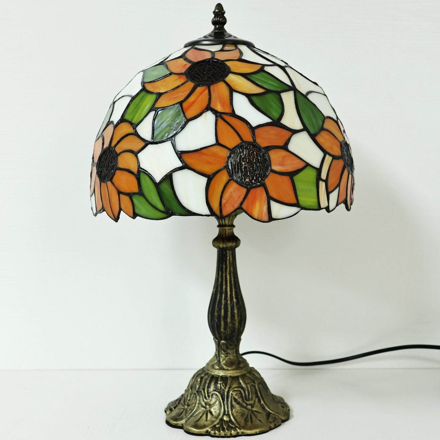 插电轻奢中古风台灯触摸调光遥控拉绳声控智能语音结婚卧室床头灯