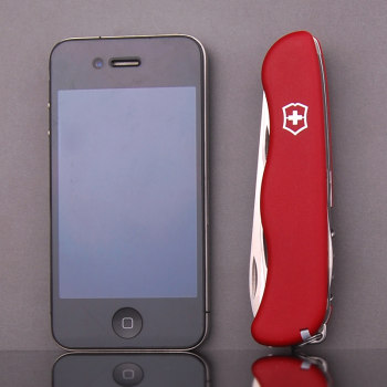 ຕົ້ນສະບັບຂອງແທ້ຈິງ Swiss Army Knife 111MM backpacker 0.8863 ພັບນອກຫຼາຍຟັງຊັນ