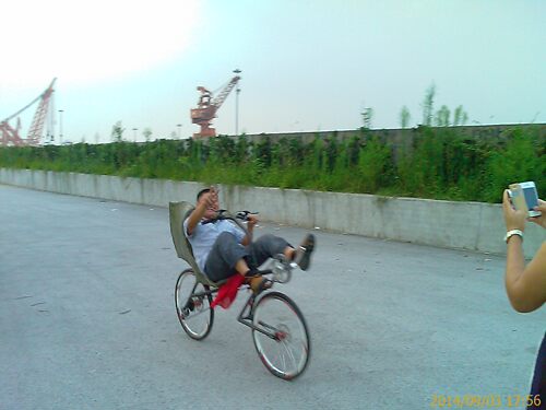 碳纤维躺车 堂郎一号 - 图1