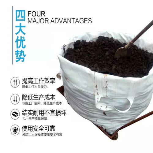 全新吨袋加厚定制定做中转桥梁预压1吨2吨污泥太空集装吨包袋沙袋 - 图2
