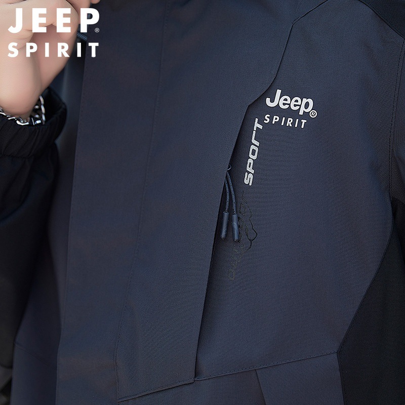 JEEP SPIRIT  秋冬款男士潮流休闲时尚夹克户外外套JC7286