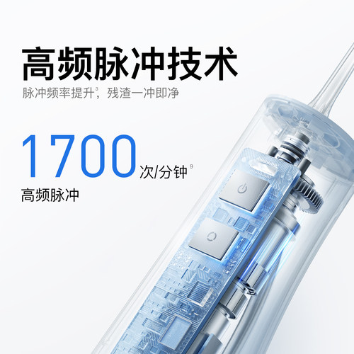 【穆祉丞同款】舒客冲牙器牙结石家用正畸大容量洗牙齿缝清洁声波 - 图2
