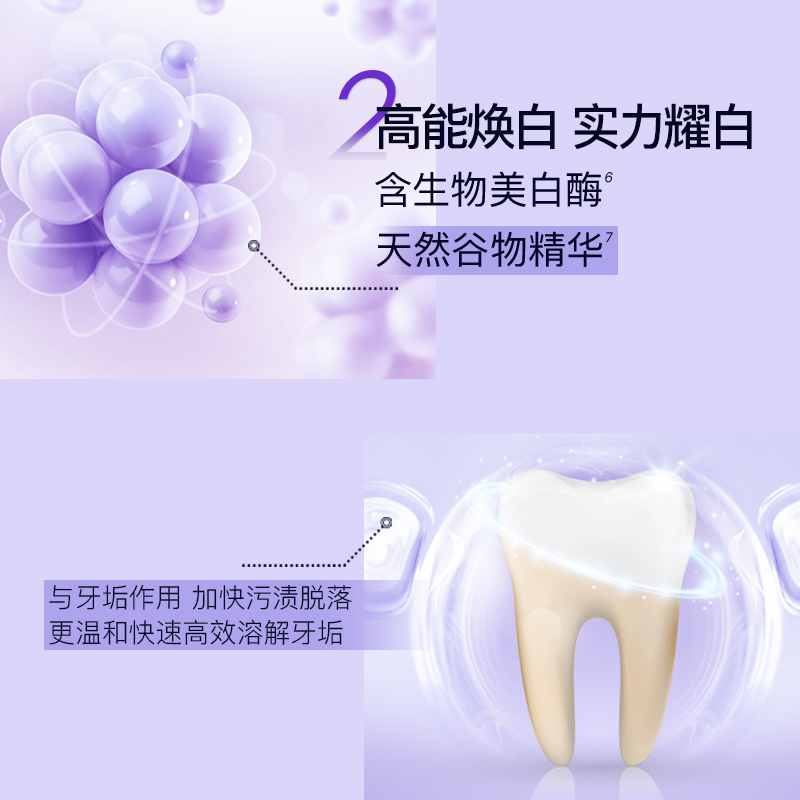 舒客官方旗舰店舒客智感焕白牙膏美白牙齿清新口气清洁口腔家庭装3