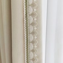 Curtain Method Fancy Lace Side side window Veil Floating Window Accessories Accessories Decorative edge wide edge splicing water soluble embroidery M-514