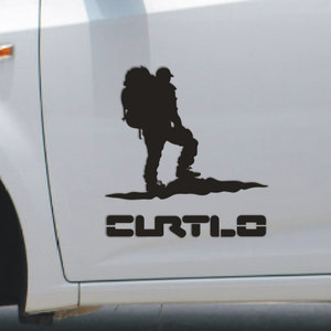 灵点 SUV车贴 旅行者车贴 越野汽车贴纸 登山车贴 越野人车贴