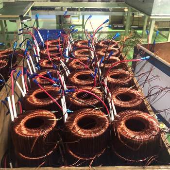 Toroidal transformer custom audio pure copper ring cow amplifier power coil audiophile transformer isolation high power