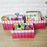 Пластиковая корзина для хранения, игрушка, корзина для белья, настольное нижнее белье