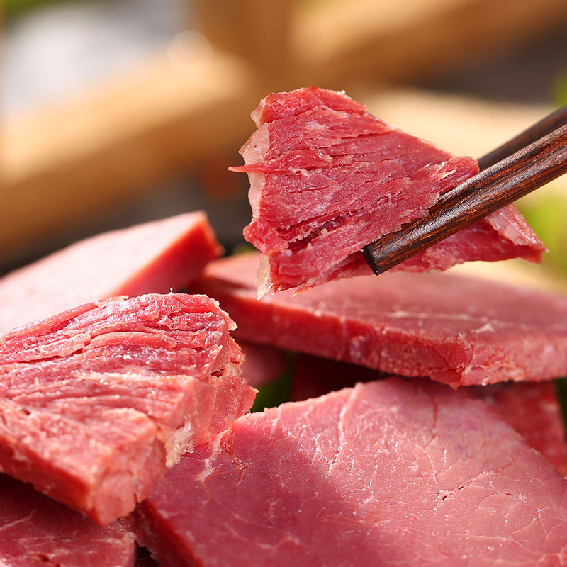 邦杰牛肉河南周口特产卤味真空熟食开袋肉食即食零食卤牛肉 - 图1