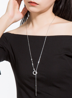 女百搭简约高档挂饰韩国时尚项链