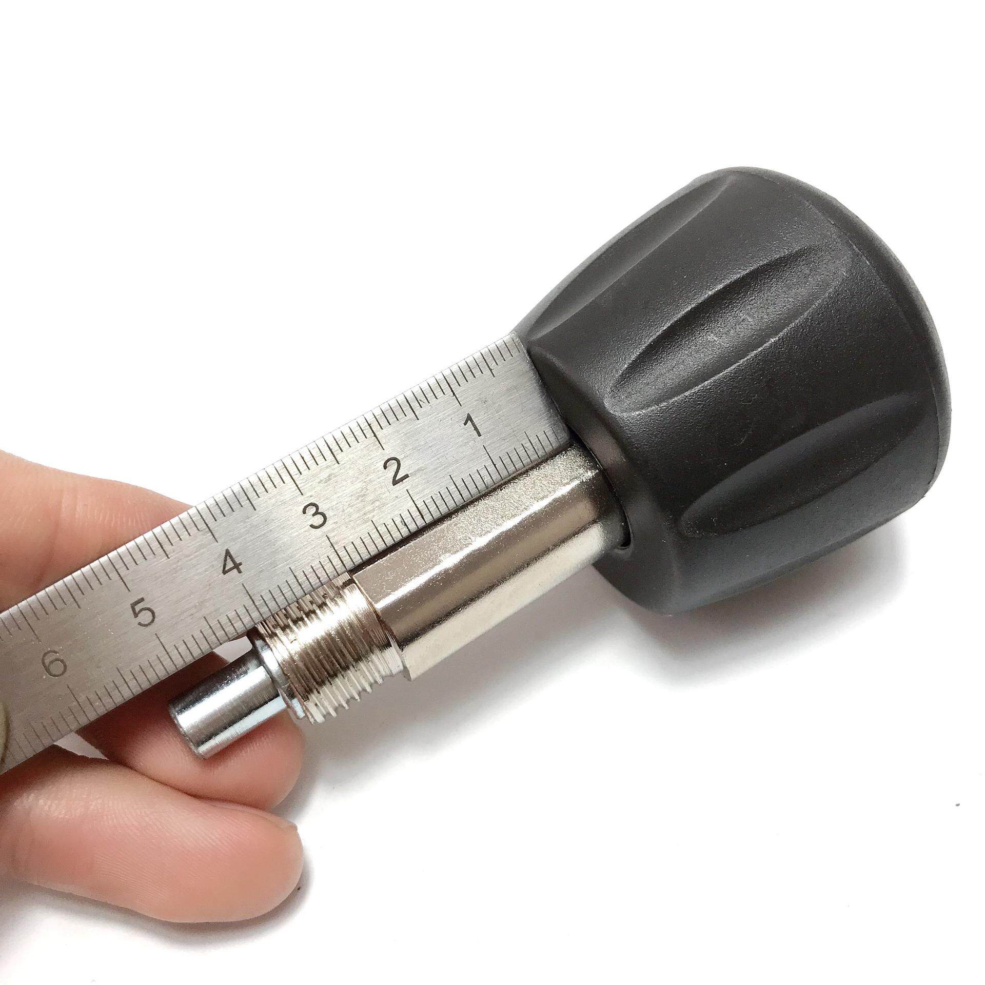 健身车调节销M16弹性插销 健身器材弹簧插销五金塑胶配件量大优 - 图1