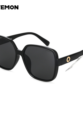 浪特梦2025新款太阳镜复古女防紫外线板材墨镜大框潮流高清T30156