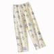 Children's pajama pants pure cotton loose home trousers