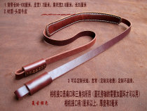 Handmade Head Layer Cow Leather Single Eye Camera With Genuine Leather Camera Holding Baby Bag Retro Brown Free Press Letters