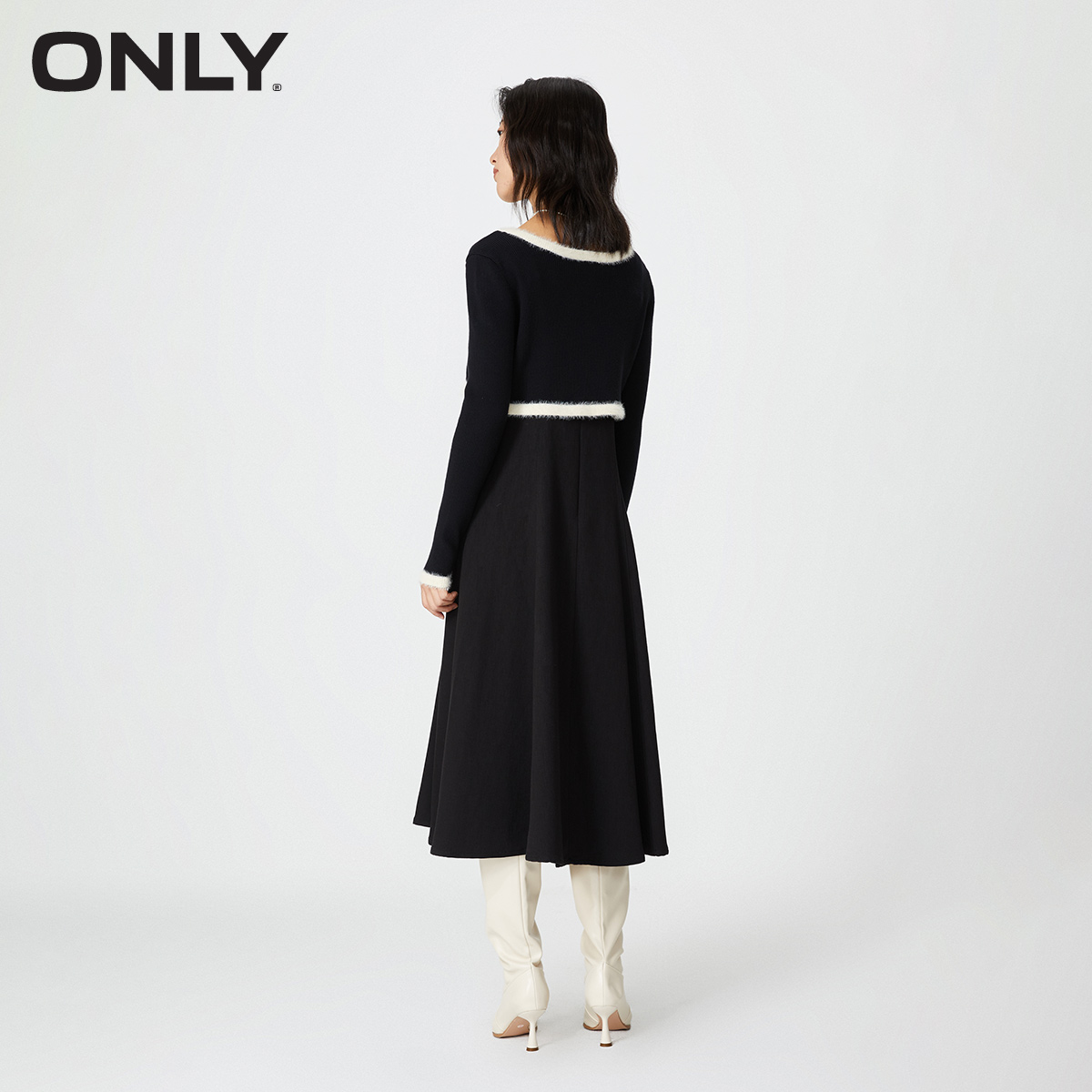 多色可选【ONLY】新款小香风针织套装