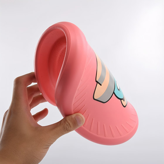 Yikun children's soft flying saucer is light, soft and easy to fly