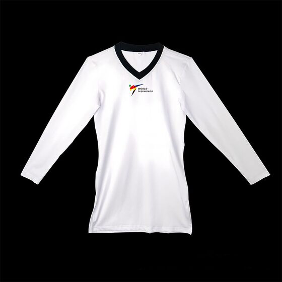 New regulation tight-fitting stretchy quick-drying Taekwondo suit competitive competition suit ultra-light skin-friendly V-neck printable