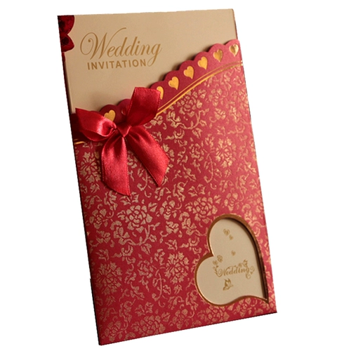 50 Части Чжан 2023 Творческая свадьба тяжелая публикация свадебных приглашений без положения свадебного свадебного банкета Простые и атмосферные приглашения