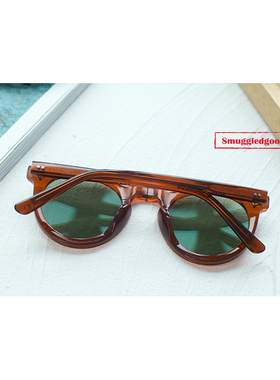 余文乐同款限定联名法式皇冠墨镜