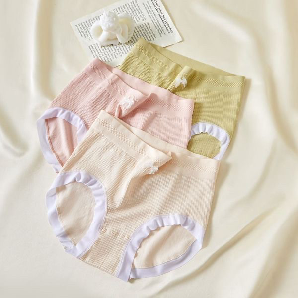 抖音同款中高腰无痕内裤女款舒适透气不闷汗高弹力大码时尚短裤,淘宝优惠券,粉丝福利购,淘宝优惠卷