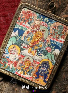 随身微唐吊坠男女手绘吊坠