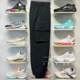 Li Ning, зимние флисовые удерживающие тепло спортивные штаны, свободный крой