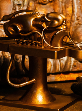 奥格瑞玛生物机器青铜装饰摆件