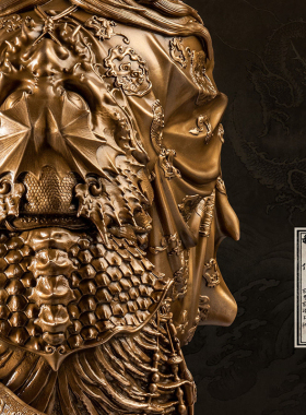 铜雕室内摆件奥格瑞玛铜文物装饰