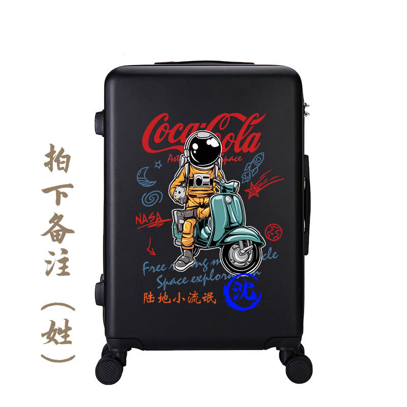 nasa宇航员2628寸男女涂鸦密码箱 耐宾箱包旅行箱