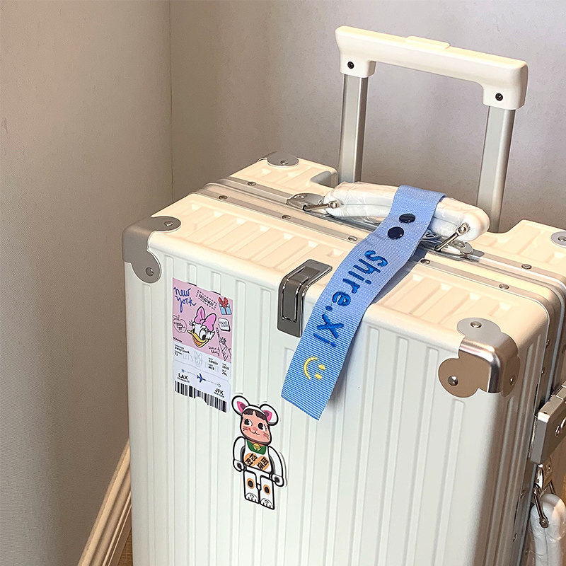 爱麦士高颜值万向轮20登机密码箱 爱麦士旅行箱