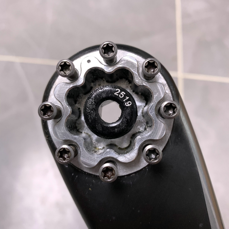 SRAM DUB AXS曲柄盘爪螺丝八钉8钉D1 quarq red force功率计牙盘-图0