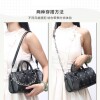 Suitable for Lv Keepall25 Black Warrior armpit shoulder strap transformation bag with handle protective cover decorative chain accessories