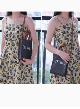 适用celine mini tote背带包带替换赛琳cabas琴谱包肩带斜挎腋下