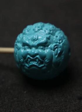 绿松石大黑天金刚星月菩提散珠